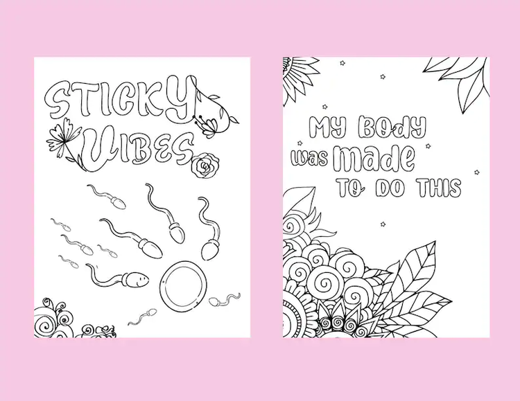Printable Fertility Coloring Pages