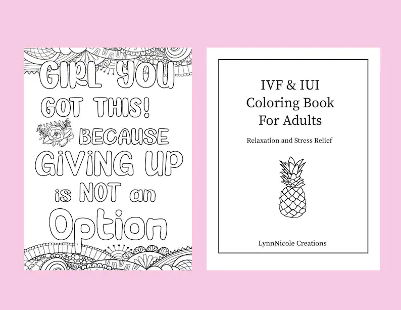 Printable Fertility Coloring Pages – LynnNicole Creations