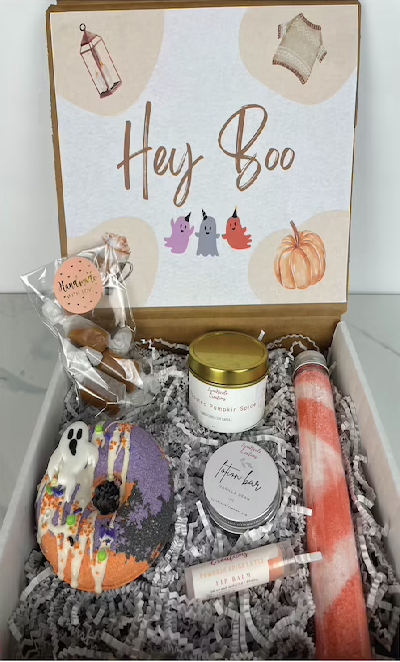 Hey Boo Halloween Fall Gift Box