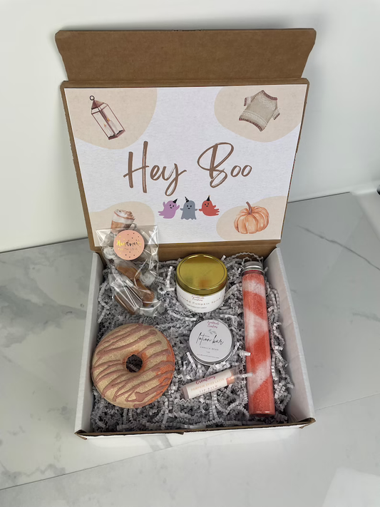 Hey Boo Halloween Fall Gift Box