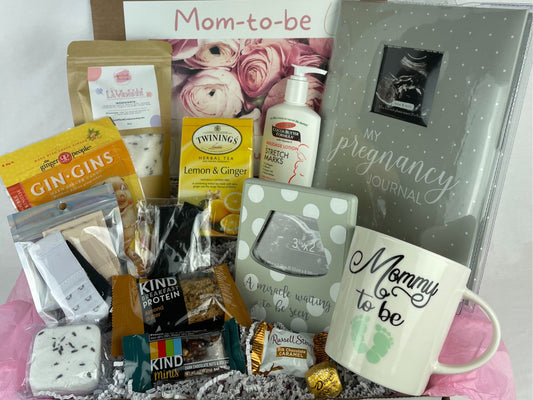 New Mom Care Package, Pregnancy Gift Box, Baby Shower Gift, 1st Time Mama