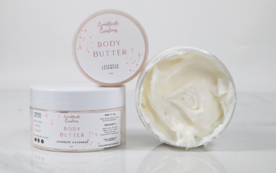 Vegan shea body butter for dry skin natural moisturizer