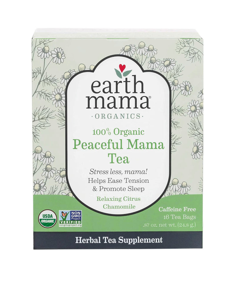 Organic Peaceful Tea calming herbal blend 