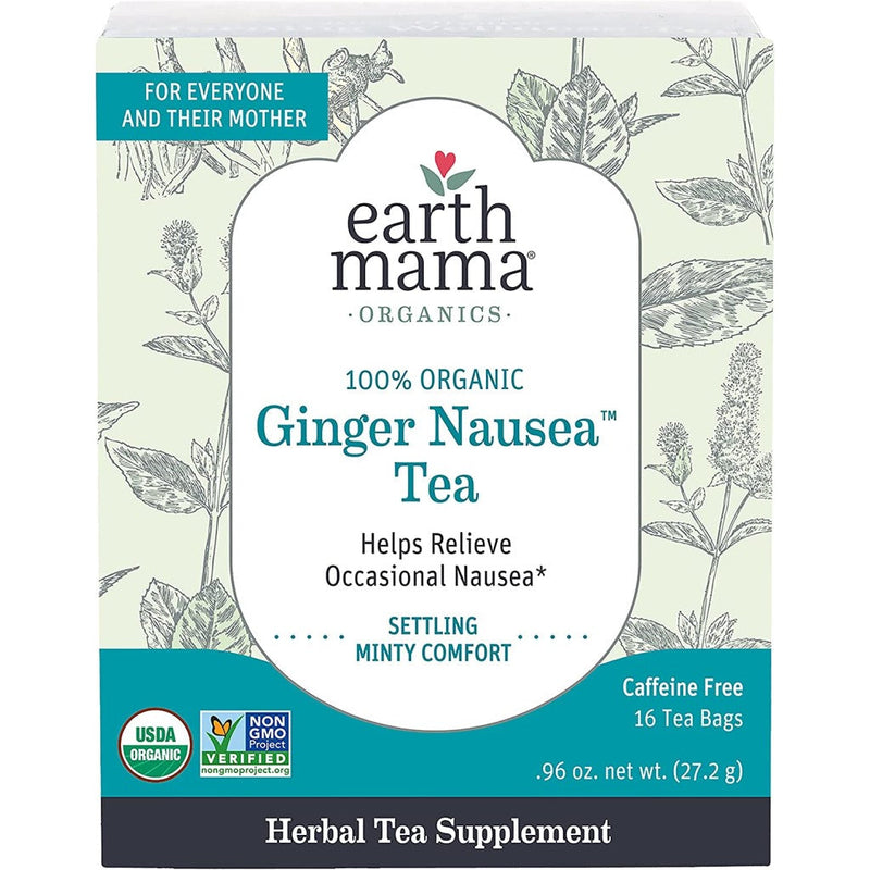 Pregnancy-safe organic ginger tea for nausea relief