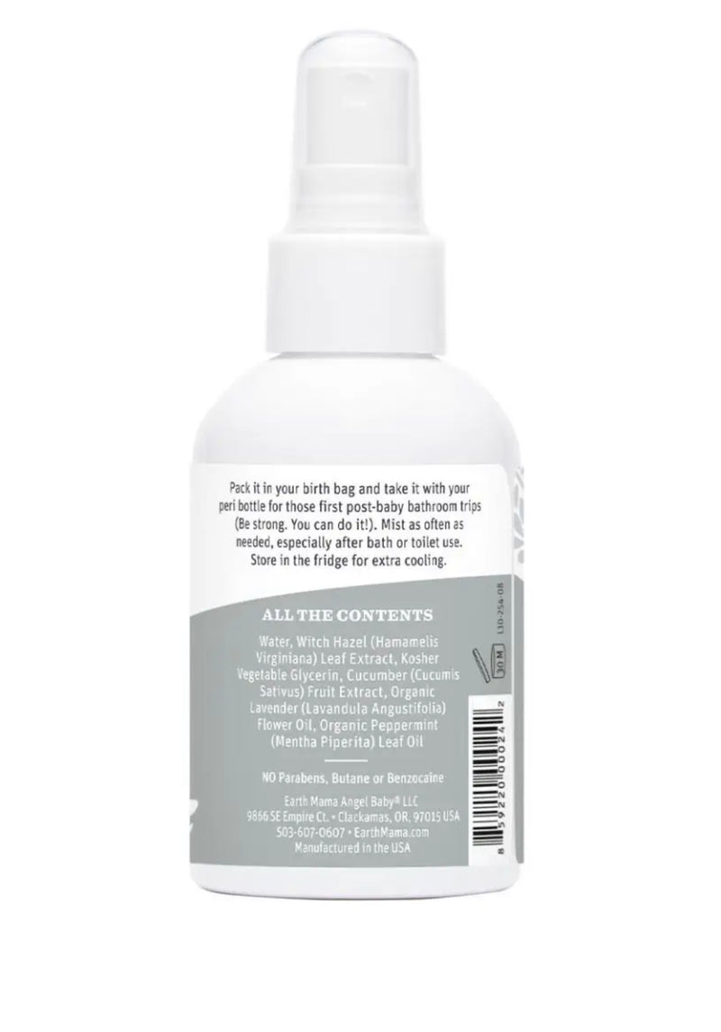 Herbal perineal spray safe for pregnancy and postpartum care